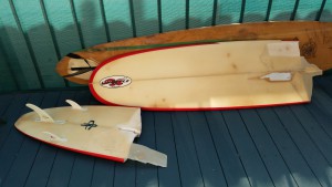 The sad story of my first surf board.