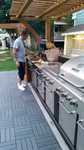 Magnus #2 shows how to BBQ.