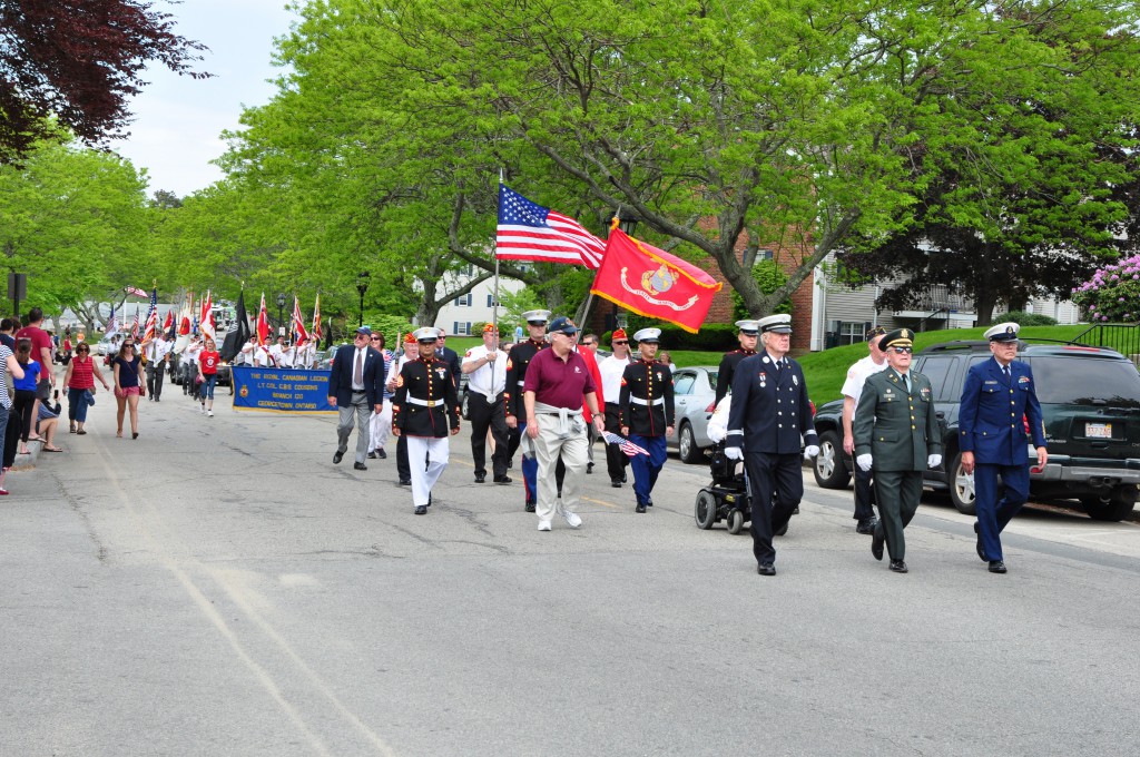 Memorial Day Parade i Plymouth